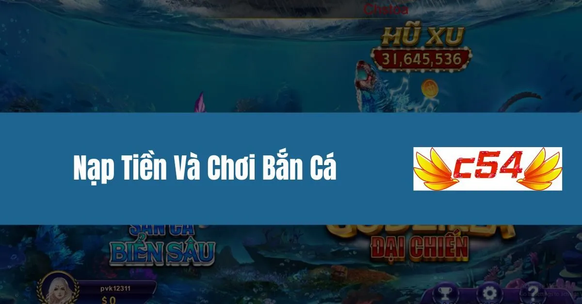 Nạp Tiền Và Chơi Bắn Cá